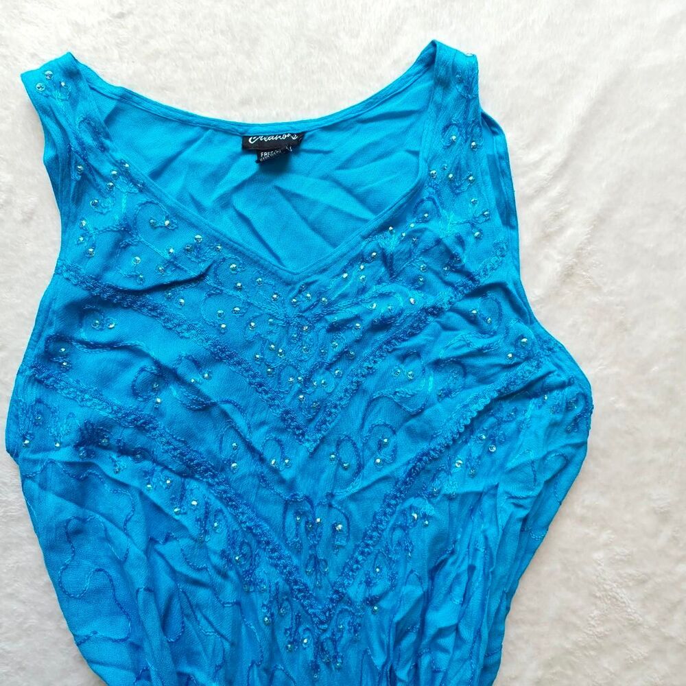 Unbranded Women's Blue Summer-Dresses